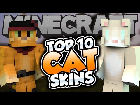 Top 10 Minecraft CAT SKINS! - Best Minecraft Skins