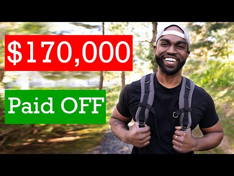 How I paid off 170,000 dollars of Student Loans in 5 years | Side Hustles, Budgeting, Saving