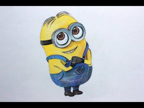 Drawing lessons.How to Draw a Minion From Despicable...