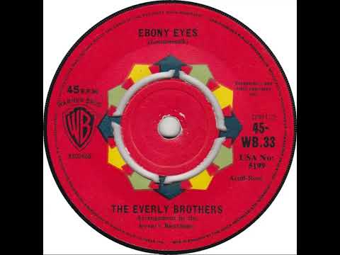 UK no. 1, (124b) The Everly Brothers - Ebony Eyes