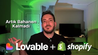 9 Dakikada Tek Prompt ile E-Ticaret Sitemizi Kuruyoruz! (Lovable + Shopify Yapay