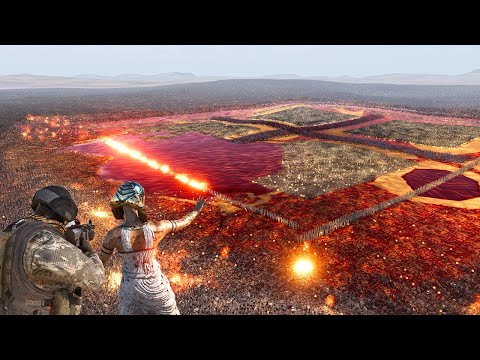 5,500,000 million joint army attack cleopatra special forces !!  ultimate Epic Battle Simulator 2
