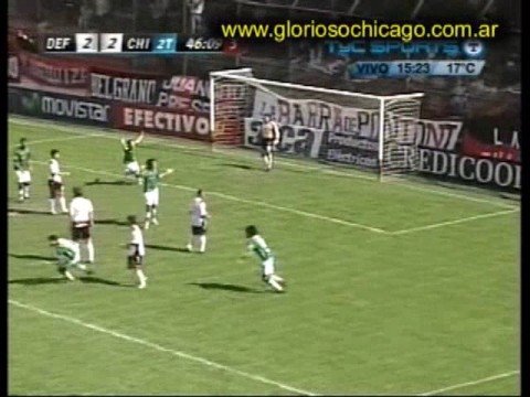 Nueva Chicago 2 Def. de Belgrano 2 Gol de Gigena y final del partido