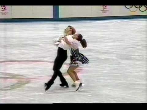 Usova & Zhulin (EUN) - 1992 Albertville, Ice Dancing, Original Dance