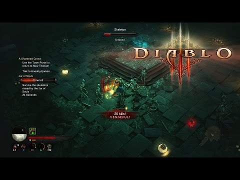 Diablo III: Ultimate Evil Edition - PlayStation 4 Gameplay