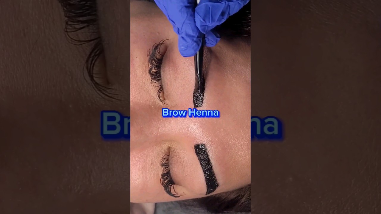 BROW HENNA TUTORIAL ❤️