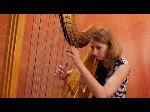 Bach - Prelude In C on Harp