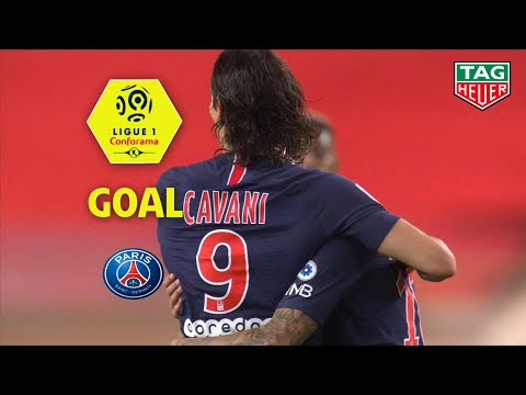 Goal Edinson CAVANI (12') / AS Monaco - Paris Saint-Germain (0-4) (ASM-PARIS) / 2018-19
