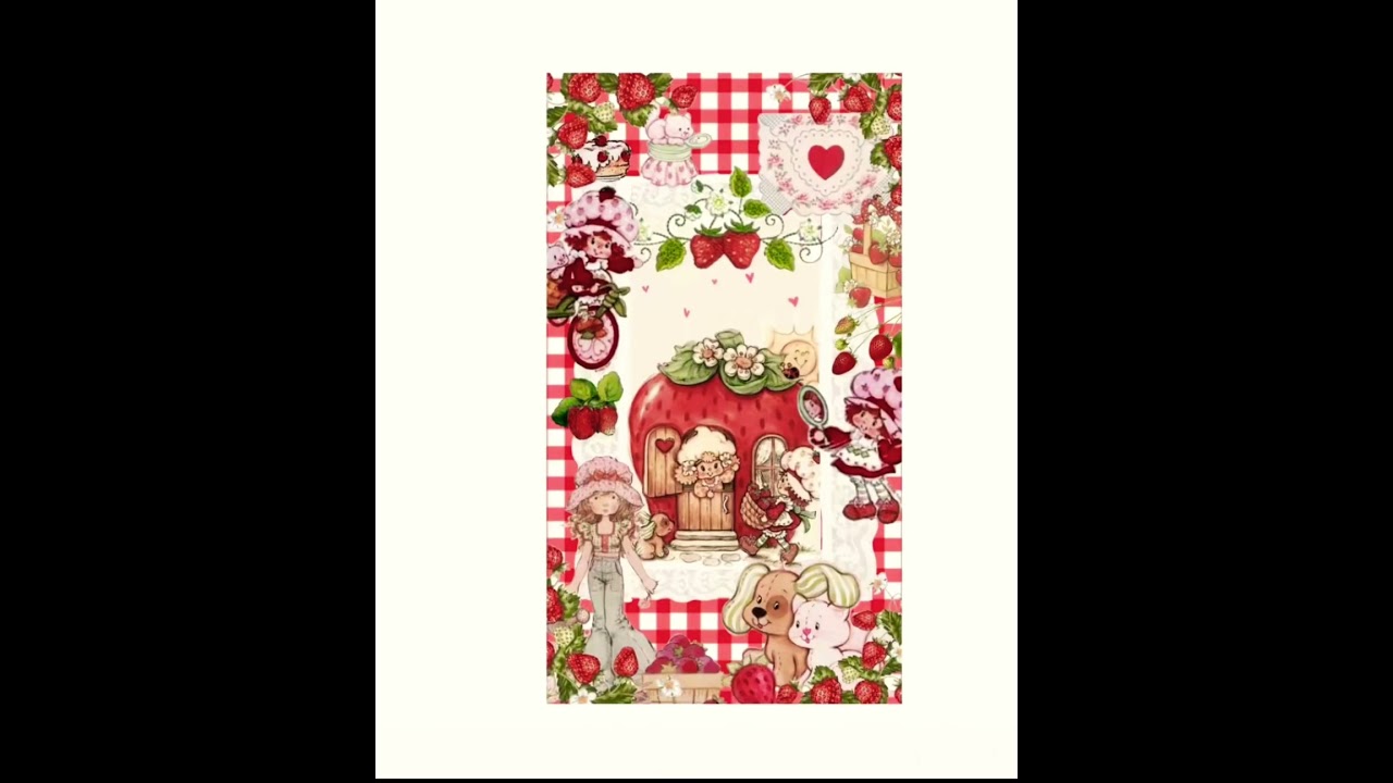 Strawberry shortcake wallpapers for you!! #strawberrytower #strawberryshortcake