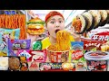 Korean Convenience Store Food Mukbang CVS EATING SHOW by HIU 하이유