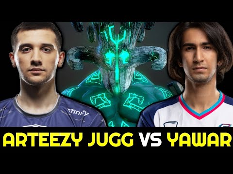 ARTEEZY vs YAWAR — RAMPAGE Juggernaut vs ULTRA KILL Riki 7.28 Dota 2