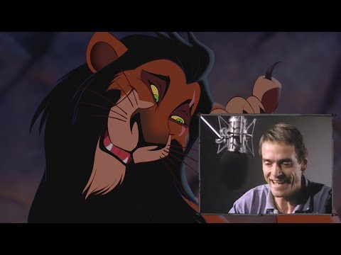The Lion King (1994) Behind The Voice Of Scar - Jeremy Irons Recording Sessions | Disney Voices