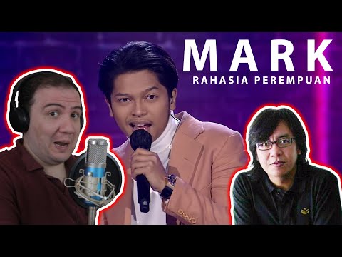 REACTION: MARK - RAHASIA PEREMPUAN (Ari Lasso) - SPEKTA SHOW TOP 11 - Indonesian Idol 2021