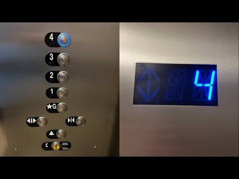 FAST 300 FPM ThyssenKrupp Traction Elevators @ Prisma Health Richland - 1 Medical Park, Columbia, SC