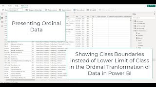 Visualizing Class Boundary Ranges in the Charts in Power BI