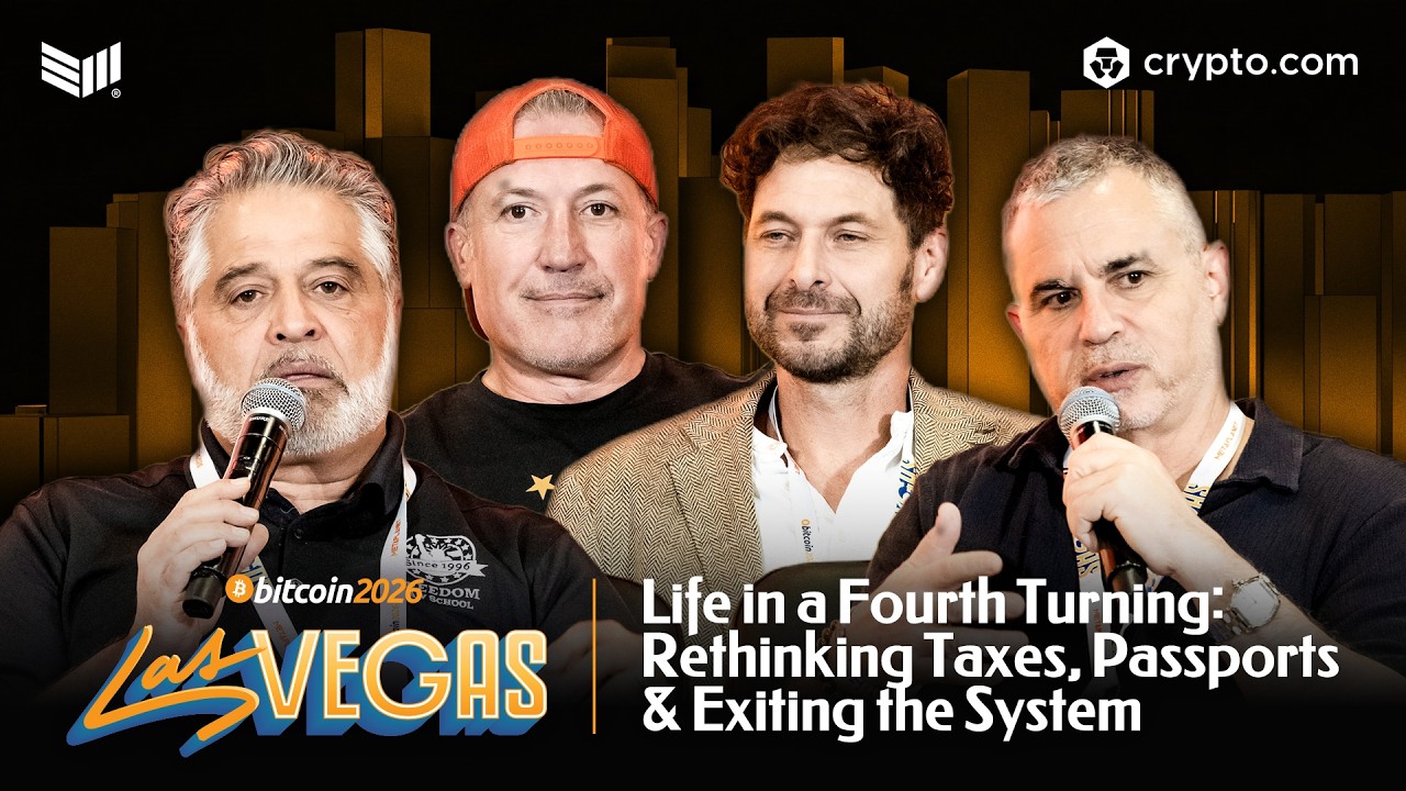 Life in a Fourth Turning: Rethinking Taxes, Passports & Exiting the System | Bitcoin 2026