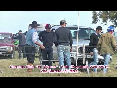 2DA CARRERA  350. Pista "El Tajamar" Soto Paysandu 23072017
