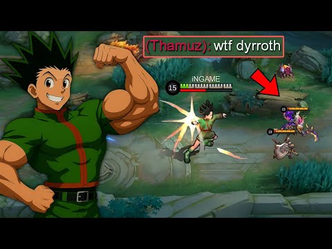 FINALLY BEST ONESHOT LIFESTEAL FOR JUNGLE META DYRROTH 100% EFFECTIVE THAT YOU MUST KNOW - MLBB