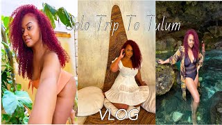 MY SOLO TRIP TO TULUM | CENOTES, BLACK IN TULUM PARTY, SFER IK MUSUEM |
