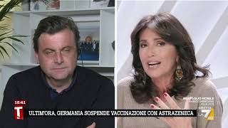 AstraZeneca sospeso in Germania, Carlo Calenda: Cattiva notizia, se la prendono i tedeschi ...