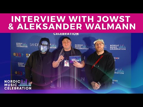 Interview with JOWST & Aleksander Walmann at Nordic Music Celebration 🇳🇴 Eurovision Norway 2017