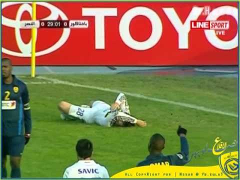 النصر × بختاكور دوري ابطال اسيا 2011   الشوط الاول