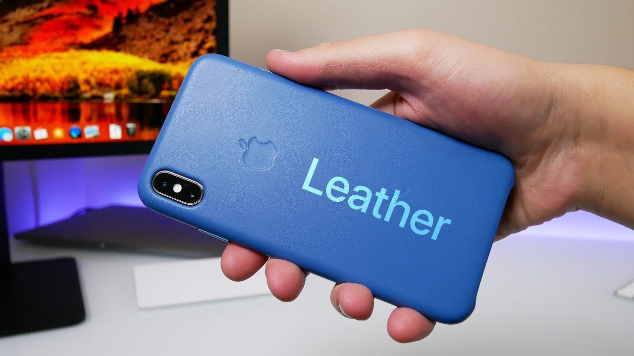 iPhone XS Max Leather Case Review