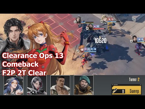 [Mecharashi] Clearance Ops 13 - Comeback - F2P 2T Clear