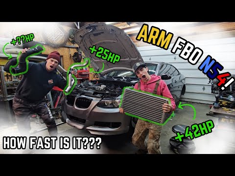 BMW 335i (N54) gets ARM 7.5" Intercooler & Upgraded Turbo Outlets *Full Install & Review*
