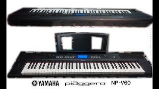 Video thumbnail for YAMAHA piaggero NP-V60 (DEMO songs) by Keyboards - review - repair