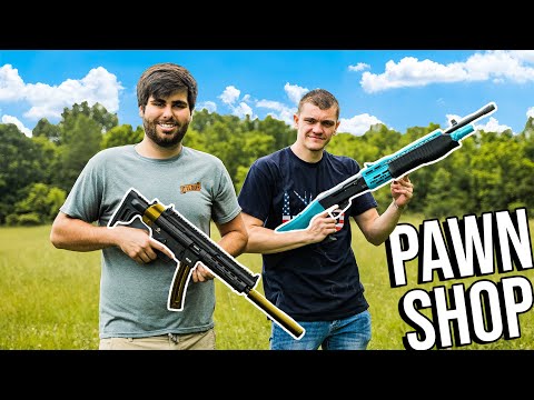 Coolest BUDGET Gun PawnShop CHALLENGE! Ft. Kendal Gray