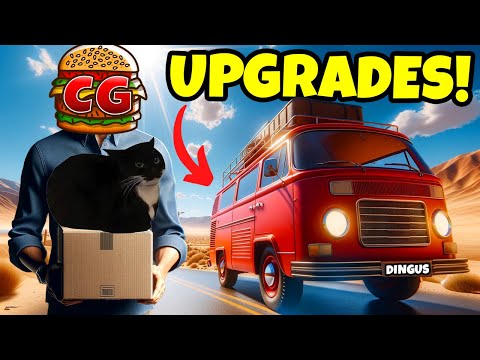 UPGRADING My Van for The Cats in The Long Drive Hardcore Survival Mods!