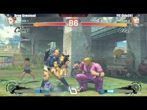 SSF4 AE2012 Drew Armstead vs PIE Chin341 - Next Level Battle Circuit #5 Tournament