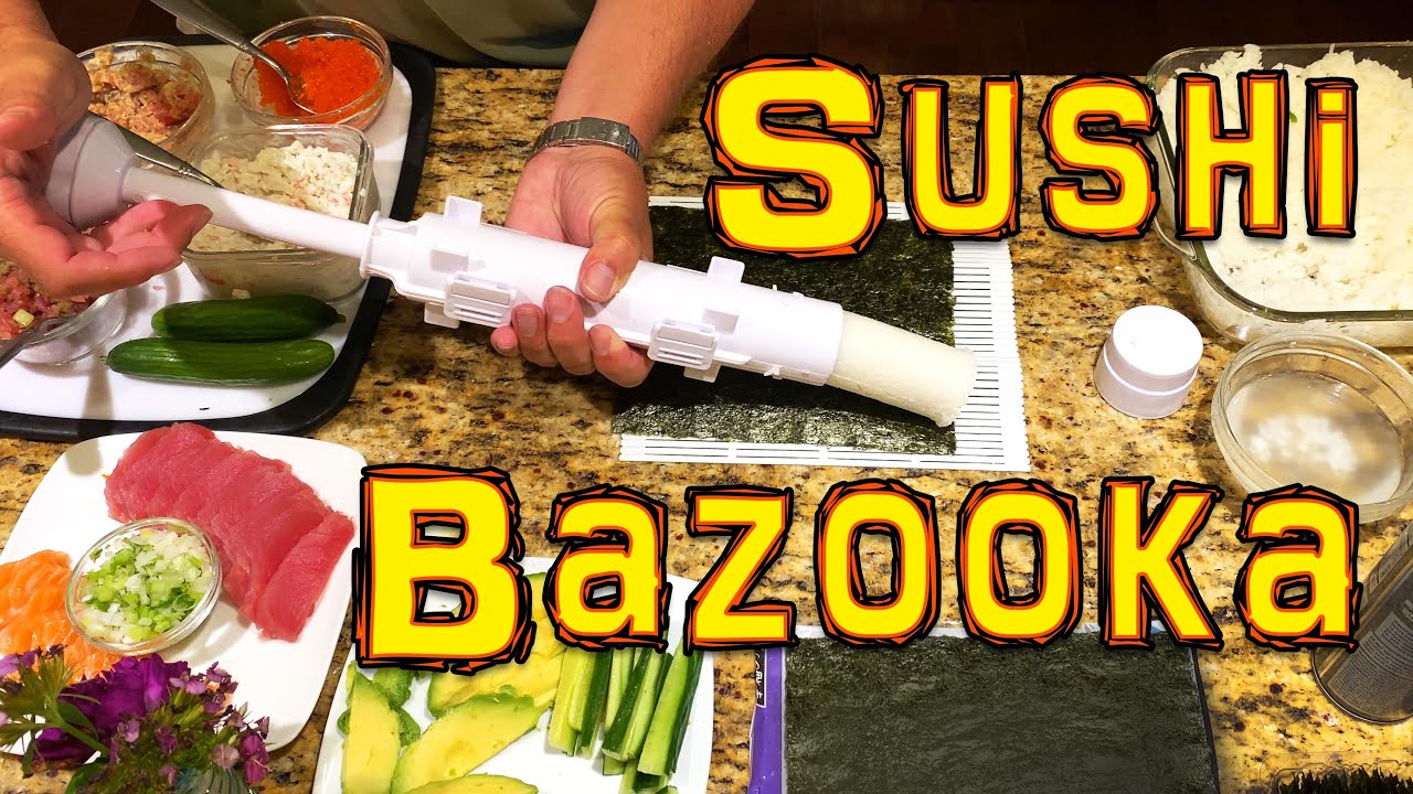 Make perfect sushi rolls every time with the Sushi Bazooka
