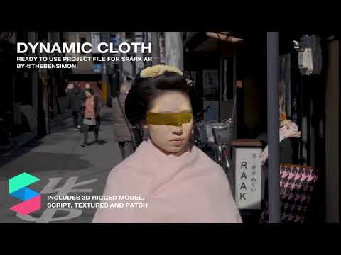 Dynamic Cloth Filter for Spark AR