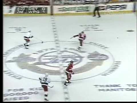 Winnipeg Jets VS Detroit Red Wings: Game 3 '96 Playoffs Part 5/10