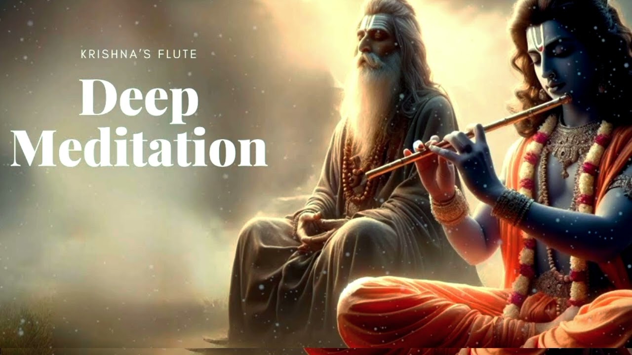 Krishna flute music [Deep meditation] for meditation, yoga,studying, stress relief....