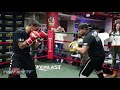 CAN ARIAS PULL THE UPSET?!  ARIAS FULL MEDIA WORKOUT - JACOBS VS ARIAS