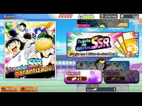 Captain tsubasa Dream Team:Lanzando ticket ssr diciembre