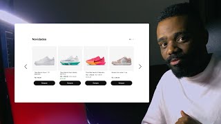 Animação de carrossel de E-commerce no Figma