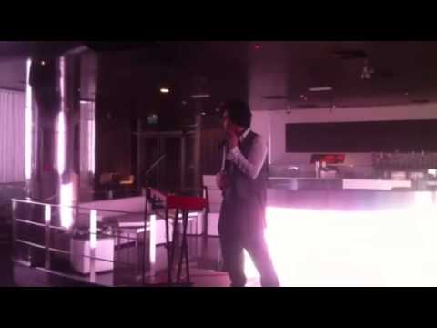 Jay Sebag soundcheck @ Mix Club, Budapest