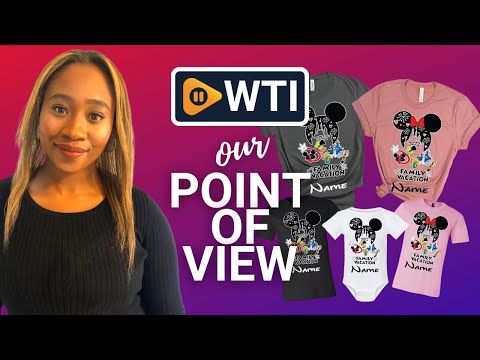 Sunny Family Clothing Custom T-Shirts - WTI product video review