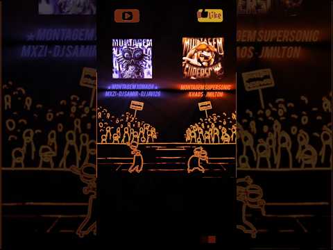 MONTAGEM Xonada VS Montagem supersonic #versus #montagem