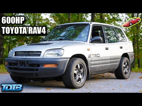 Thumbnail for A 600HP Toyota RAV4 is the Ultimate Tuner Troll by Toyota RAV4