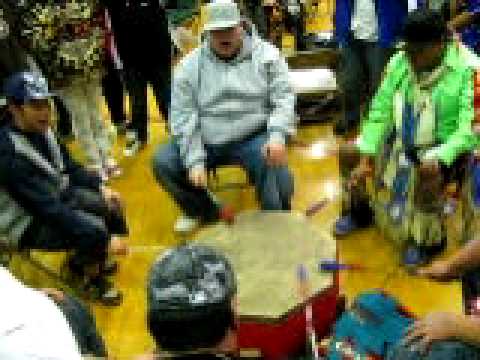 206 singers at New years powwow