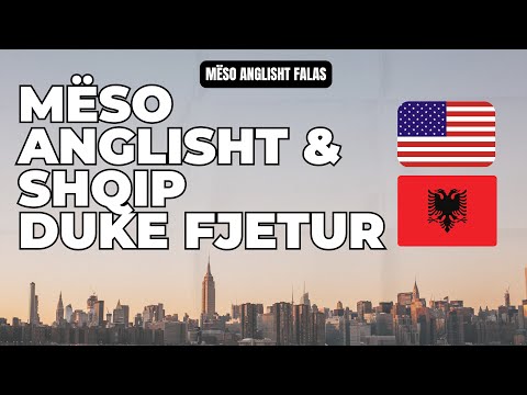 Mëso Anglisht dhe Shqip Duke Fjetur | Learn English and Albanian While You Sleep