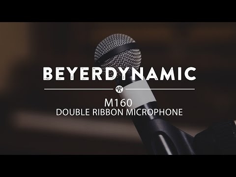 Beyerdynamic M160 Hyper-Cardioid Double Ribbon Instrument Microphone Mic image 7