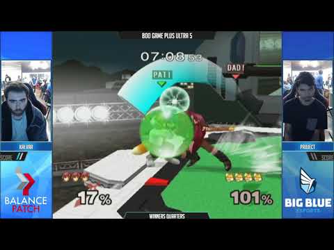 NGPU 5 SSBM - Kalvar (Marth) vs. Project (Fox) - Melee WQF