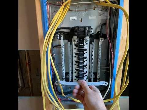 6 tips on installing a sub-panel⚠️(Correction)6’7 to highest breaker ,30”clear space side to side✅