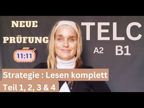 📚 TELC A2-B1 🇩🇪 Lesen – Komplette Simulation 📚
